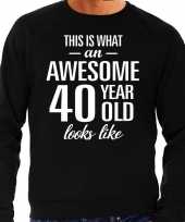 Awesome year jaar cadeau sweater zwart heren 10195907