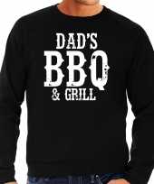 Dads bbq grill bbq barbecue cadeau sweater trui zwart heren