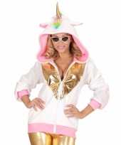 Eenhoorn verkleedpak hoodie dames