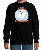 Happy halloween spook verkleed sweater zwart kinderen