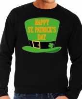 Happy st patricksday sweater zwart heren