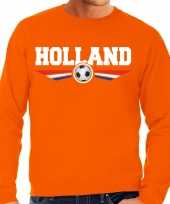 Holland landen voetbal sweater oranje heren