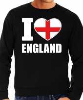 I love england sweater trui sint joris zwart heren