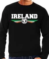 Ierland ireland landen voetbal sweater zwart heren