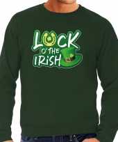 Luck of the irish st patricks day sweater kostuum groen heren