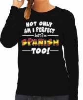 Not only perfect spanish spanje sweater zwart dames