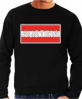 Oostenrijk austria landen sweater zwart heren