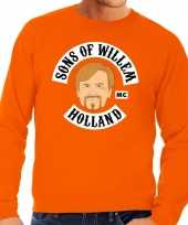 Oranje sons of willem sweater heren
