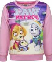 Paw patrol sweater roze