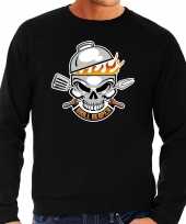 Reaper bbq barbecue cadeau sweater trui zwart heren
